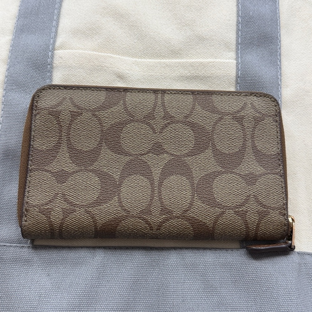Coach Zip-Around Wallet - Picture 2 of 6